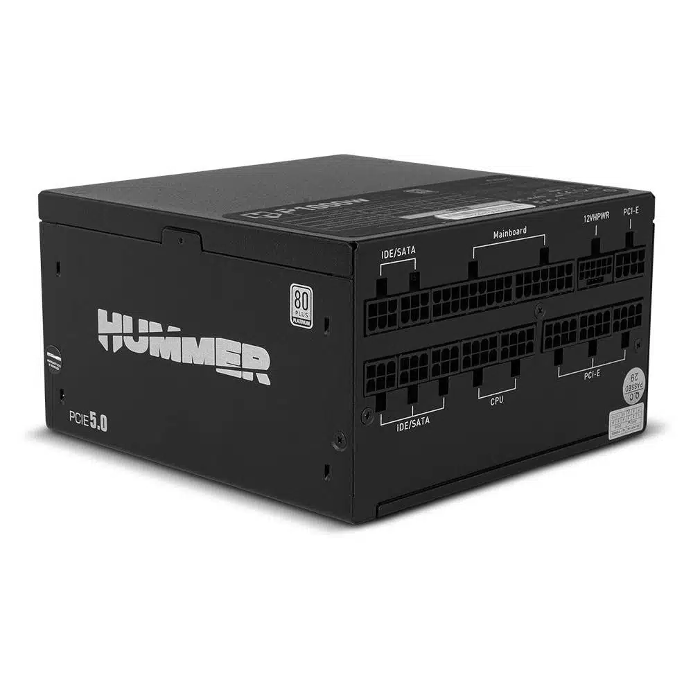 Fonte de Alimentação ATX Nox Hummer P1000W 80 Plus Platinum Full Modular - Image 2