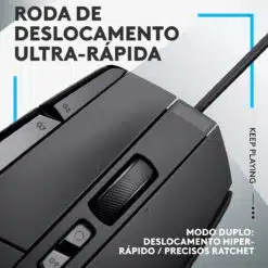 Rato Óptico Logitech G502 X Wired Hero 25600DPI Gaming Branco - Image 2