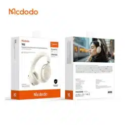 Auscultadores Bluetooth com cancelamento de ruído ativo superior (ANC) Mcdodo T02