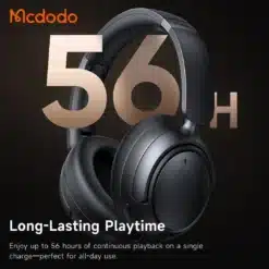 Auscultadores Bluetooth com cancelamento de ruído ativo superior (ANC) Mcdodo T02
