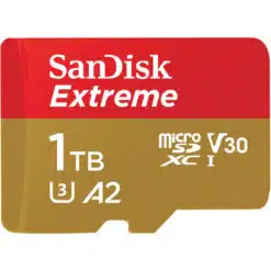 Cartão de memória microSDXC SanDisk Extreme UHS-I de 1 TB com adaptador SD