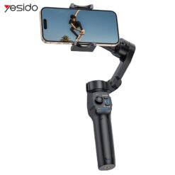 SF27 Estabilizador Gimbal de Três Eixos para Fotografia Portátil com Rastreamento Automático de Rosto, Bastão de Selfie e Tripé
