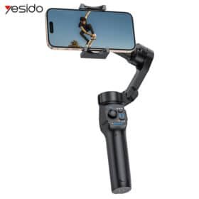 SF27 Estabilizador Gimbal de Três Eixos para Fotografia Portátil com Rastreamento Automático de Rosto, Bastão de Selfie e Tripé