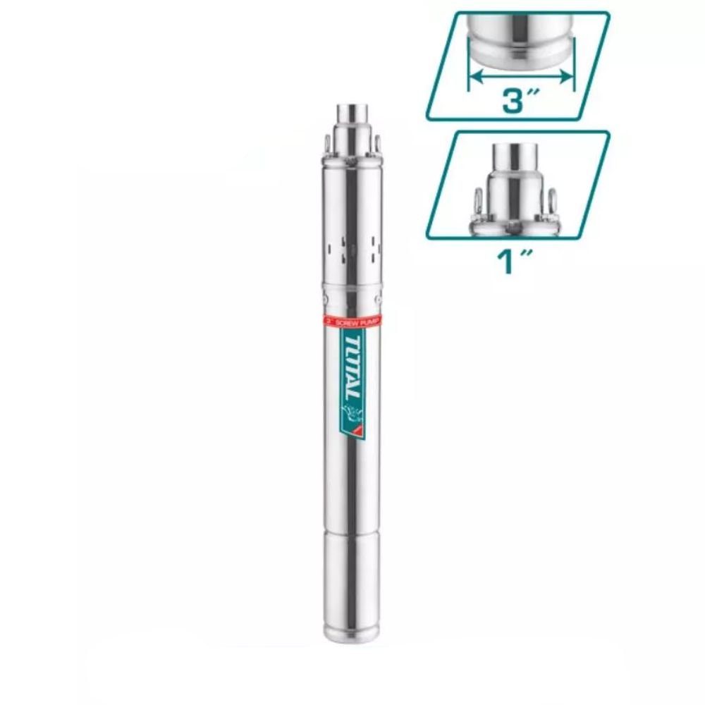 Bomba de poço profundo Total 3″ 370W 0,5HP 48M TSWP3701 (D)
