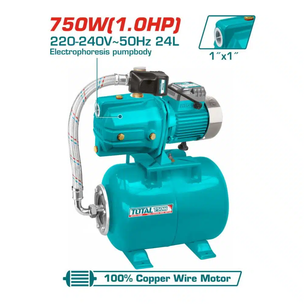 TOTAL AUTO JET PUMP-750W(1HP)TWP47506