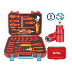 Conjunto de 26 peças de ferramentas manuais isoladas