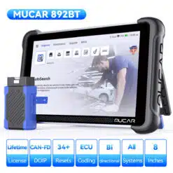 Máquina de diagnostico MUCAR 892BT C/ inteligencia artificial OBD2 Scanner 2025 - Image 4