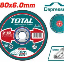Disco de desbaste TOTAL METAL Φ - 180 x 6 mm (TAC2231801)