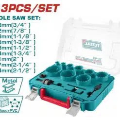 Conjunto de serras copo bimetálicas TOTAL com 13 peças
