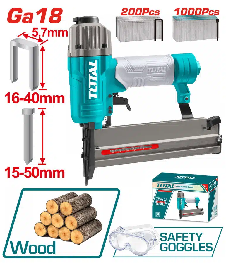 Pregador pneumático combinado 2 em 1 Total e grampeador - Image 2