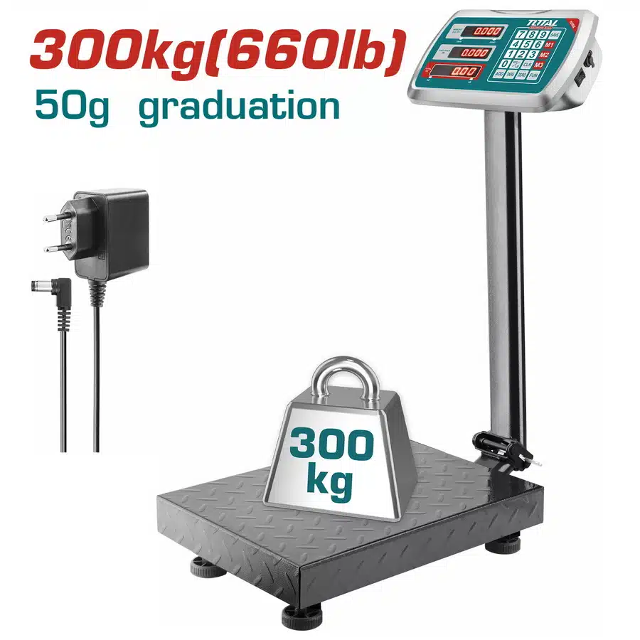 Balança Digital Total Tools 300 kg - TESA33001 angola