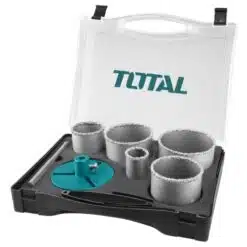 Conjunto de 7 serras copo com grãos de carboneto TACSH2071