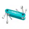 Conjunto de 6 interruptores espirais manuais Total THFND061