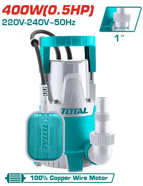 Bomba submersível Total TWP64006 400W 0,5HP 8M