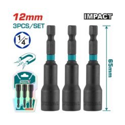 Conjunto de 3 porcas magnéticas de 12 mm (TAC271231)