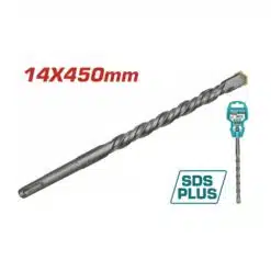 Broca de impacto Total SDS Plus 14 x 450 mm
