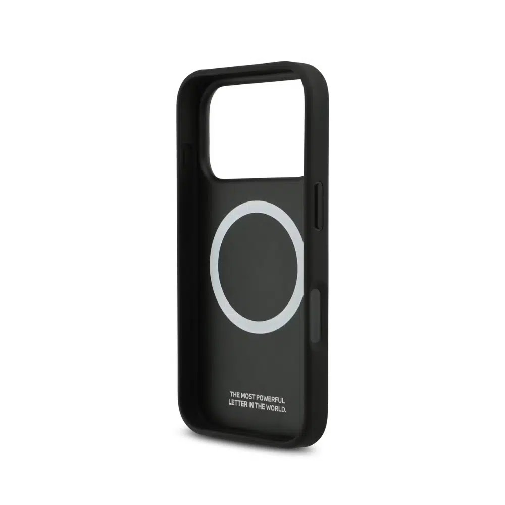 Capa BMW MagSafe em couro PU para iPhone 17 Pro Max (Original)