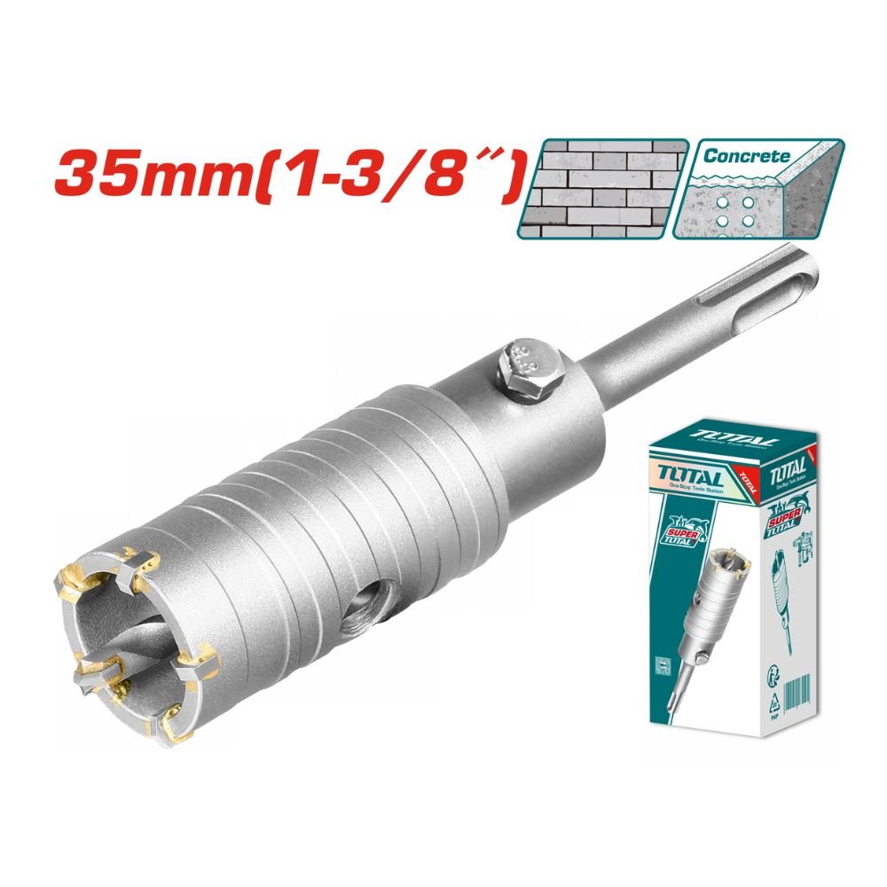 Broca de núcleo de furo de 35 mm total - TAC430351