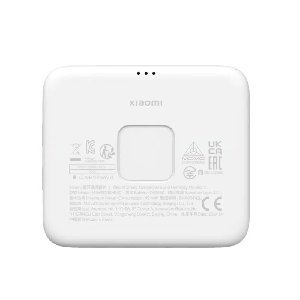 Xiaomi Smart Temperature and Humidity Monitor 3 Mini