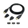 Cabo Hdmi 3 Em 1 Micro 1.5m 1080p E Mini Multifuncional Top