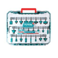 Conjunto de 24 fresas de topo de 8 mm TOTAL TACSR12408