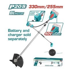 Roçadeira e cortador de grama TOTAL Lithium 40V loja online angola