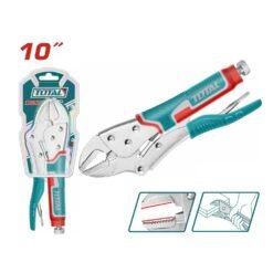 Alicate de pressão com mandíbula reta TOTAL THT191002 de 10"