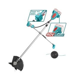 Roçadeira e cortador de grama TOTAL Lithium 40V