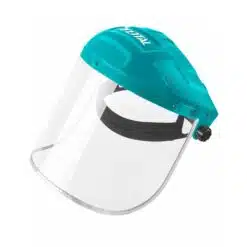 Protetor facial com viseira resistente a impactos
