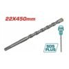Furadeira de impacto TOTAL SDS plus 22 x 450 mm
