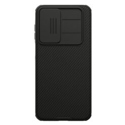 Capa Nillkin para Samsung Galaxy A17 5G com moldura em TPU, proteção rígida para câmera CamShield Pro, proteção de lente 360° e proteção traseira contra perda de privacidade.
