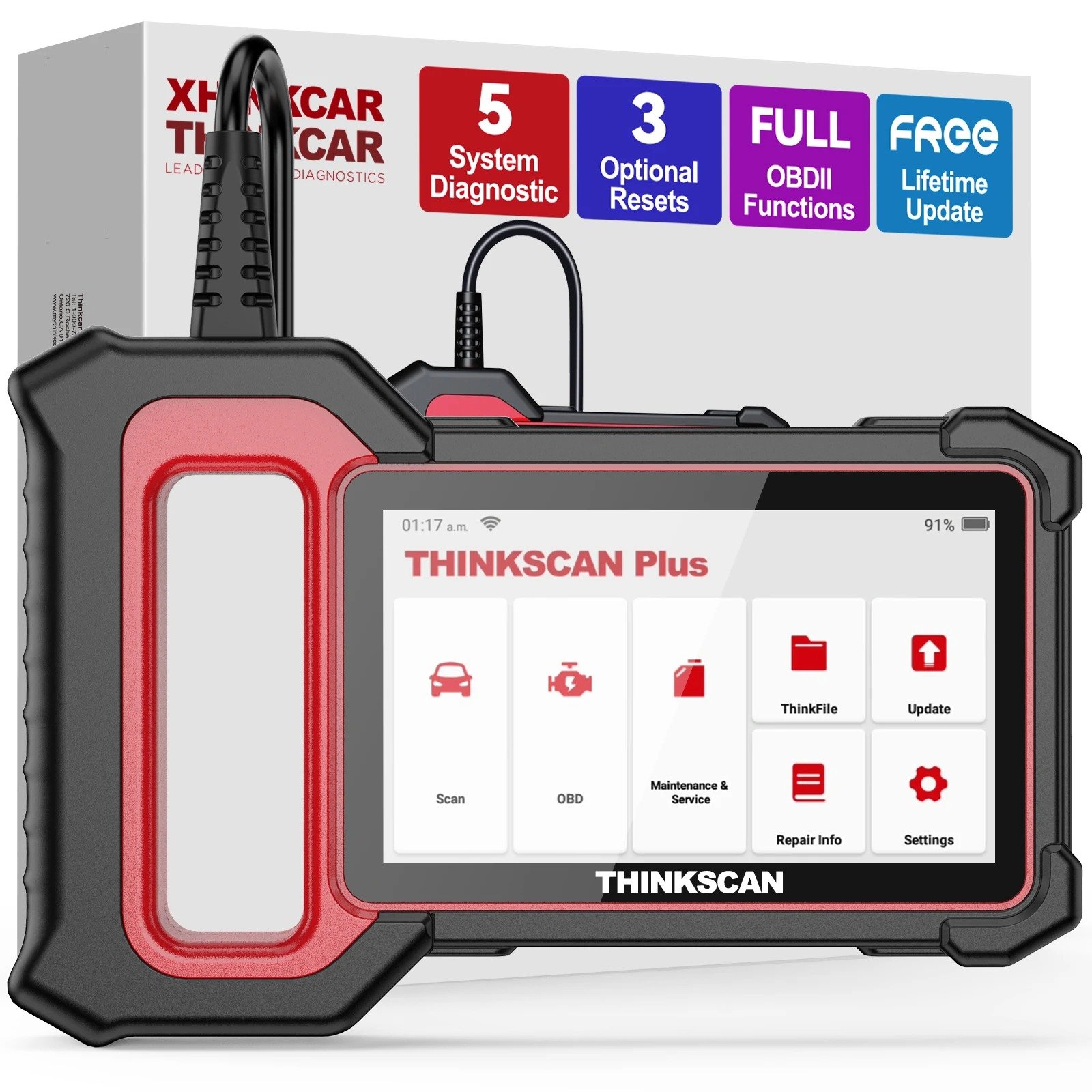 Máquina de diagnostico THINKCAR Thinkscan Plus S7 OBD2 Scanner 2025 - Image 4