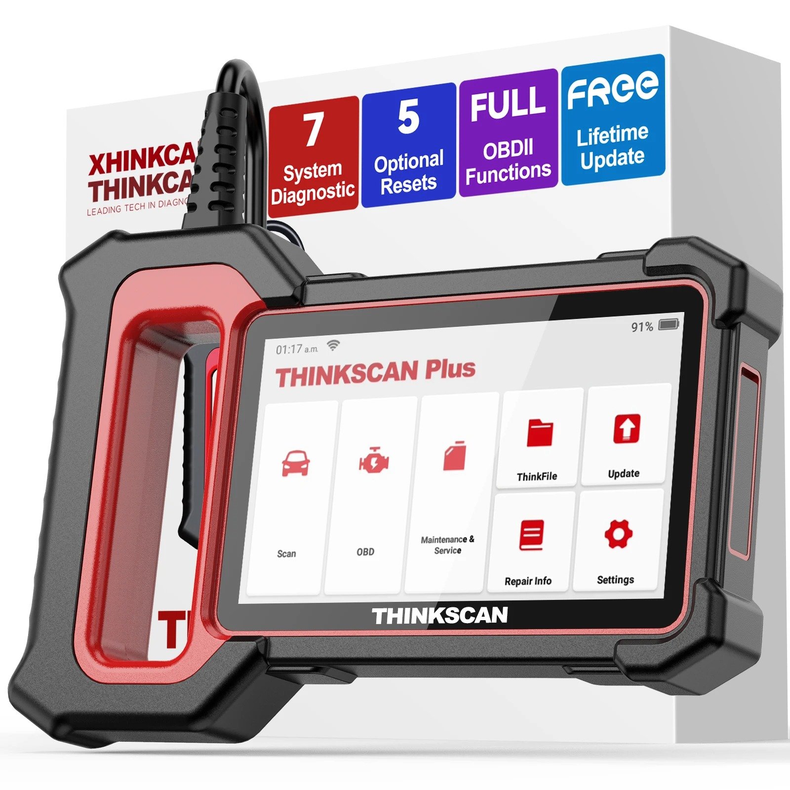 Máquina de diagnostico THINKCAR Thinkscan Plus S7 OBD2 Scanner 2025 - Image 3