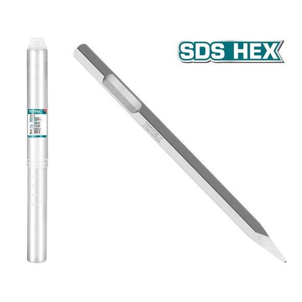 BIT PACK HAMMER TOTAL TAC1531282 SDS HEX CHISEL PARA TH220502
