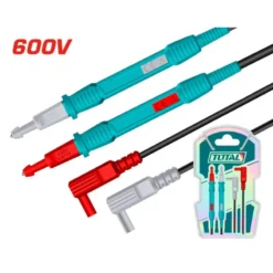 Conjunto de cabos para multímetro CAT III 600V 80CM 130mm