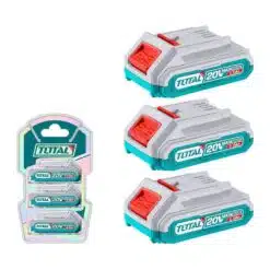 Pacote de baterias de íon-lítio 20V 2.0Ah total TOSLI240311 (3 unidades)