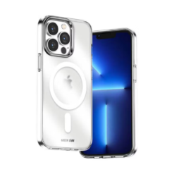 Capa magnética Green Lion anti-choque 360 ​​graus para iPhone 13 (6,1")