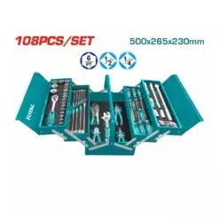Conjunto de caixa de ferramentas THTCS121081 com 108 peças