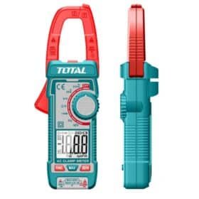 Amperímetro de alicate de 4000 amperes - CA/CC/CA/CC/Resistência