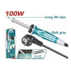 Ferro de soldar Total Electric com ponta afiada 100W - TET10006