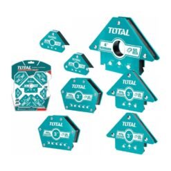 Conjunto de 7 peças de ângulos de soldagem magnética Total Tools - TAMWH7006