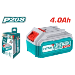 Pacote de baterias de íon-lítio Total TFBLI20021 de 20 V e 4,0 Ah