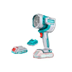Lâmpada de trabalho LED sem fio Total 20V com bateria de íon-lítio de 2,0Ah e carregador TWLI20881