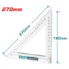 Paquímetro de esquadro/ângulo Total 270mm TMT61203