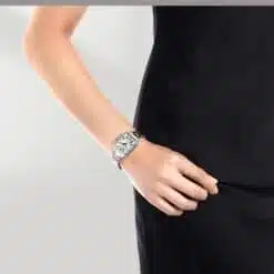 Relógio feminino FullSilver Dames Horloge Naviforce NF5065 estilo luxuoso e exclusivo (Original) - Image 6