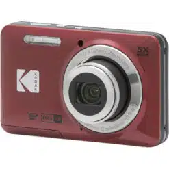 Câmera digital Kodak PIXPRO FZ55 (vermelha)