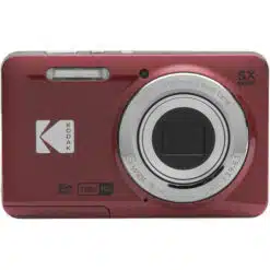 Câmera digital Kodak PIXPRO FZ55 (vermelha)