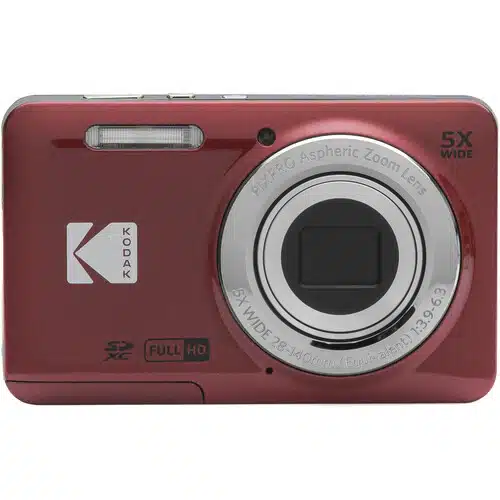 Câmera digital Kodak PIXPRO FZ55 (vermelha)