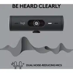 Webcam Logitech Brio 505 Full HD 1080p com Correção de Iluminação e Enquadramento Automático - Image 5