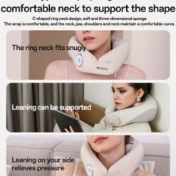 Massageador Elétrico de Pescoço Yesido MG14 com Terapia de Calor